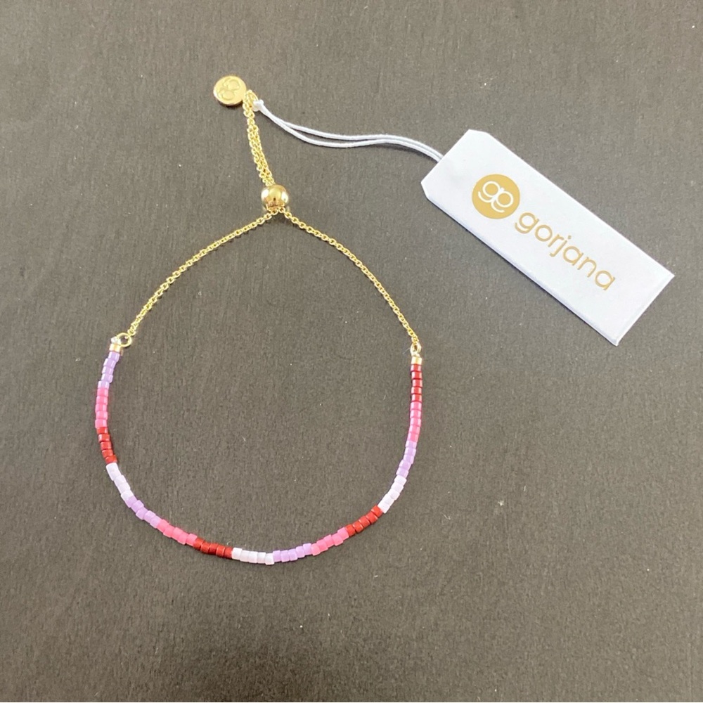 Gorjana Gigi Stripe Malibu Adjustable Bracelet 245-201-531-G